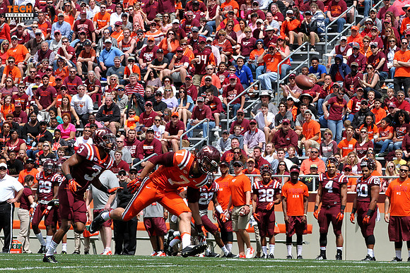 2016.04.23. Spring Game at VT.