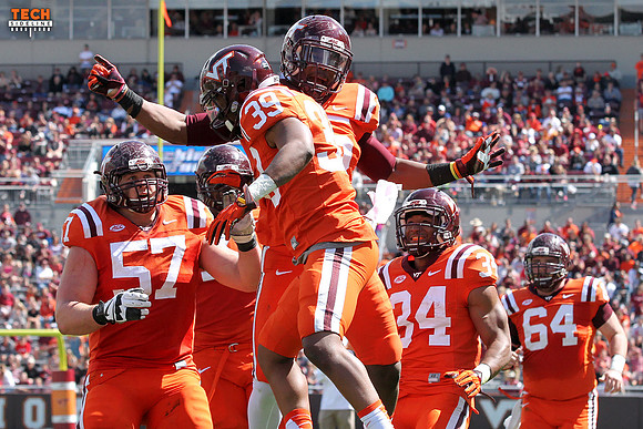 2016.04.23. Spring Game at VT.