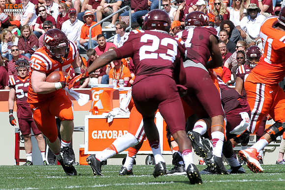 2016.04.23. Spring Game at VT.