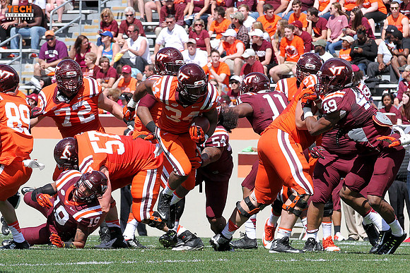 2016.04.23. Spring Game at VT.