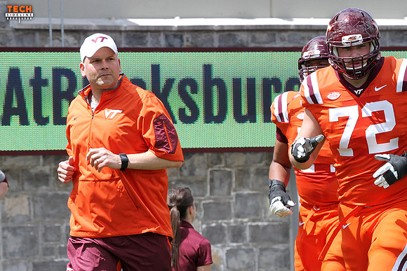 2016.04.23. Spring Game at VT.