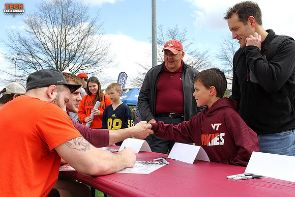 2016.04.23. Spring Game at VT.