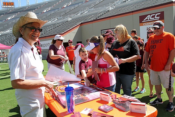 2016.08.14. VT Football Media Day.