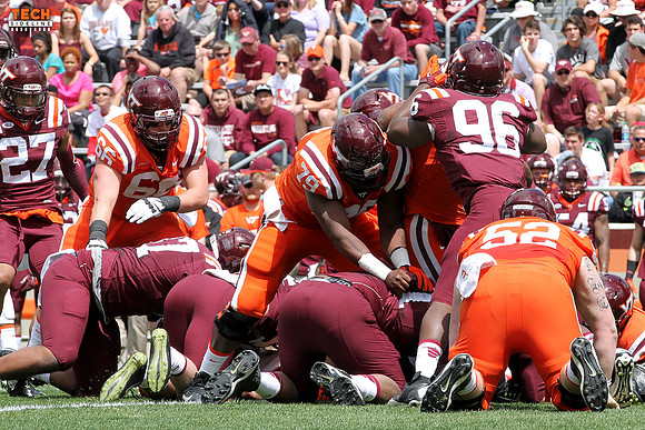 2016.04.23. Spring Game at VT.