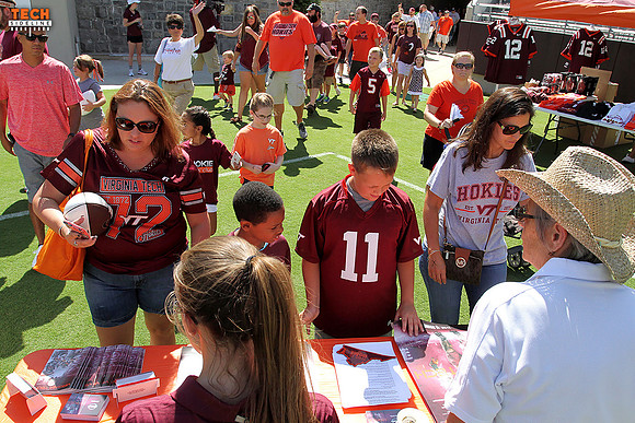 2016.08.14. VT Football Media Day.