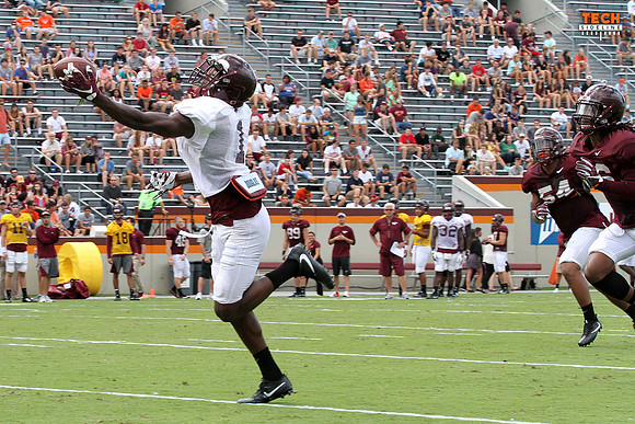 2016.08.23. VT Football Practice.