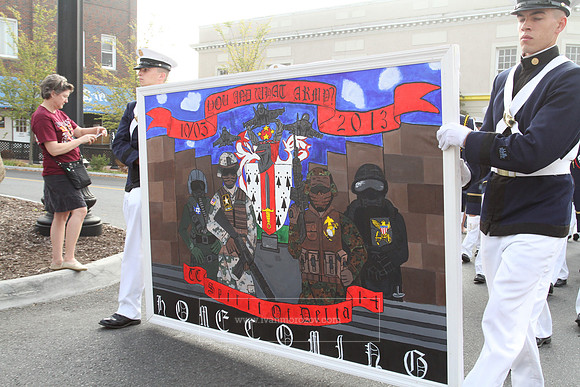 2013.10.05. Homecoming Parade.