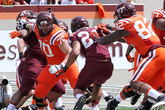 2016.04.23. Spring Game at VT.