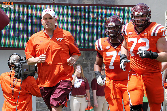 2016.04.23. Spring Game at VT.
