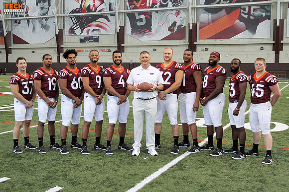 2016.08.14. VT Football Media Day.