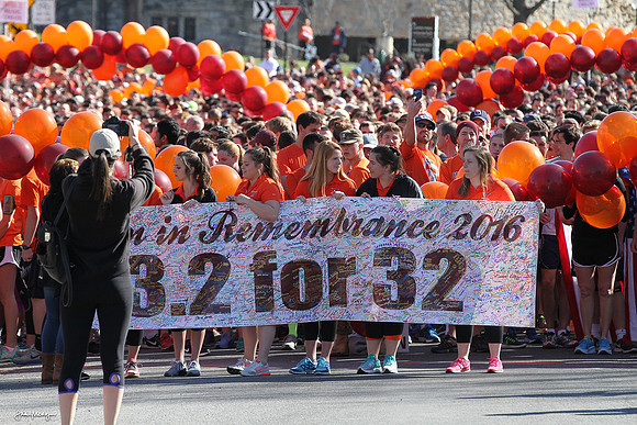 416 Memorial. Run For 32.