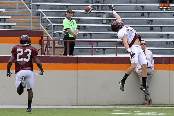 2016.08.23. VT Football Practice.