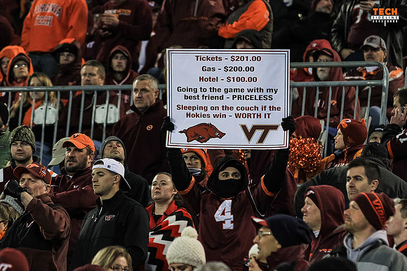 2016.12.29. Belk Bowl. VT vs Arkansas.