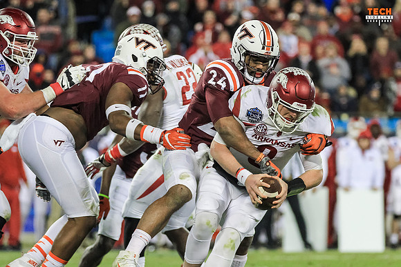 2016.12.29. Belk Bowl. VT vs Arkansas.