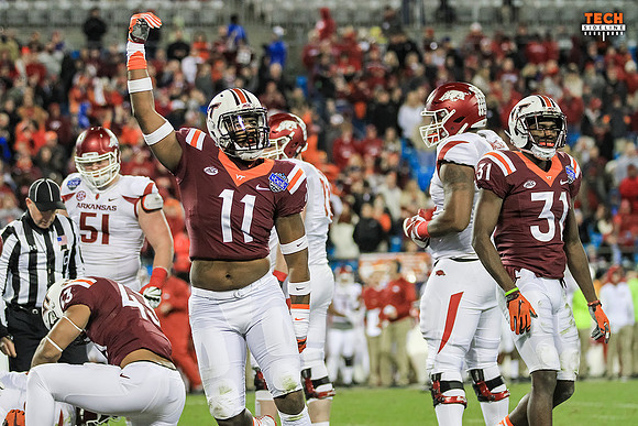 2016.12.29. Belk Bowl. VT vs Arkansas.