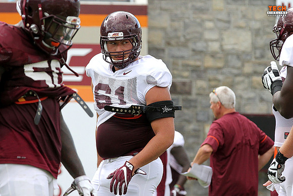 2016.08.23. VT Football Practice.