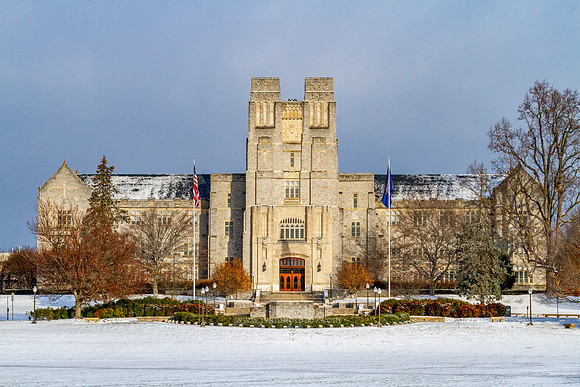 2020.02.29. Burruss Hall, Virginia Tech.