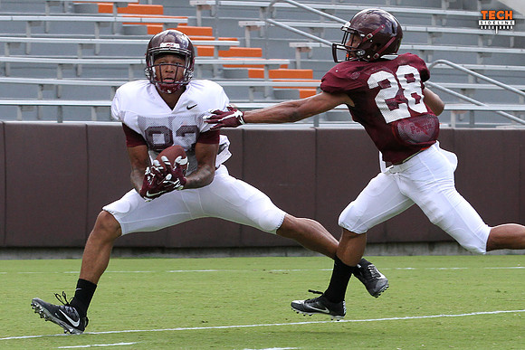2016.08.23. VT Football Practice.