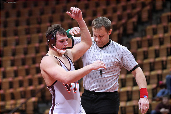 2014.01.19. Wrestling. Maryland at VT