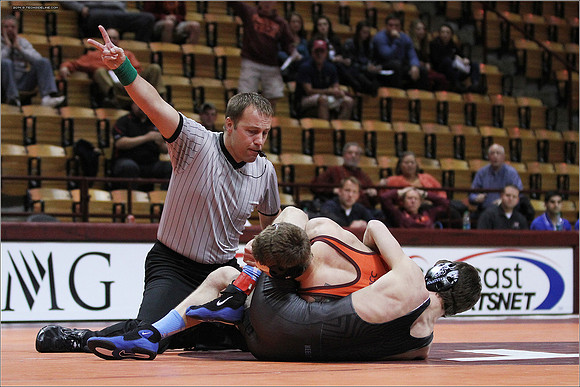 2014.01.17. Wrestling. UNC at VT