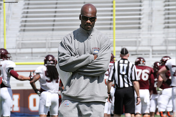 2014.04.12. VT Football Scrimmage.