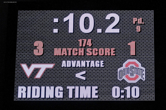 2014.11.23. Wrestling. OSU at VT