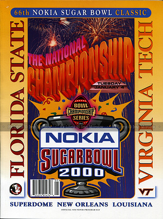 2000. Sugar Bowl.