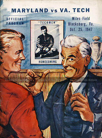 1947.10.25. Maryland at VT