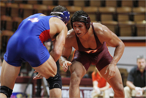 2013.11.17. Wrestling. American at VT
