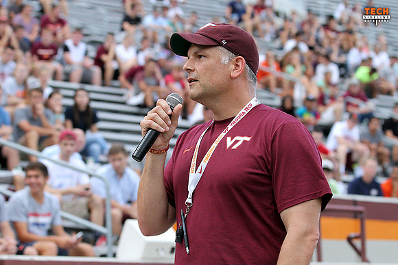 2016.08.23. VT Football Practice.