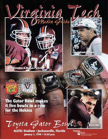 1998. Gator Bowl. Media Guide (VT).