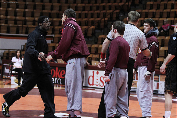 2014.01.19. Wrestling. Maryland at VT