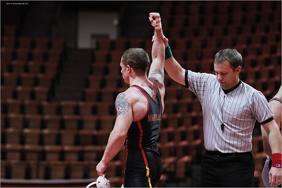 2014.01.19. Wrestling. Maryland at VT