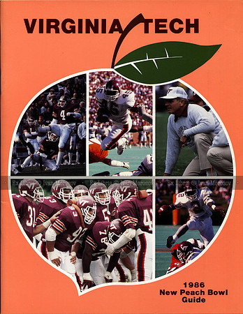 1986. Peach Bowl.