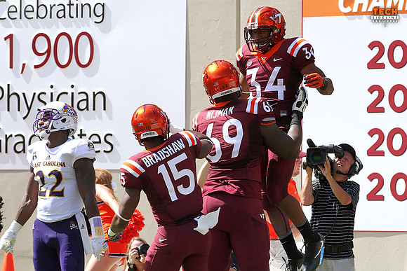 2016.09.24. ECU at VT.