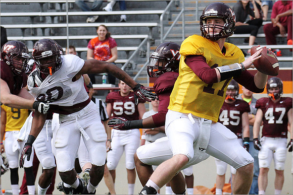 2014.04.12. VT Football Scrimmage.