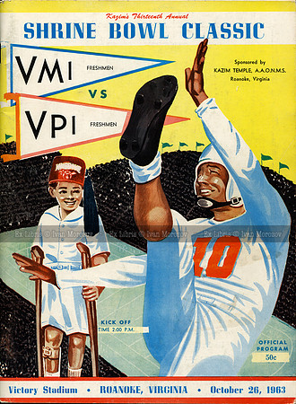 1963.10.26. VT vs VMI. Freshmen.