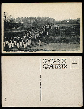 Postcard. Circa 1914. Dress Parade.