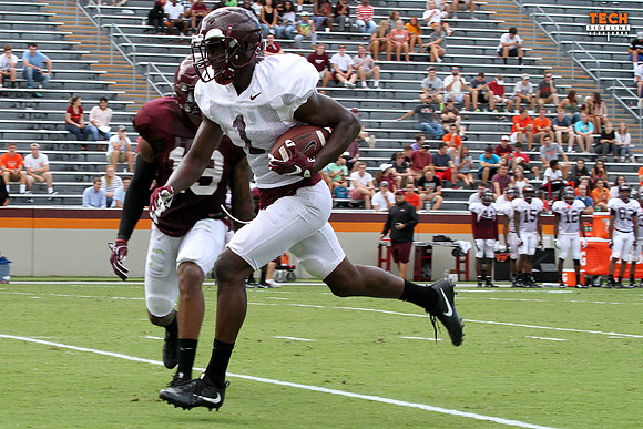 2016.08.23. VT Football Practice.