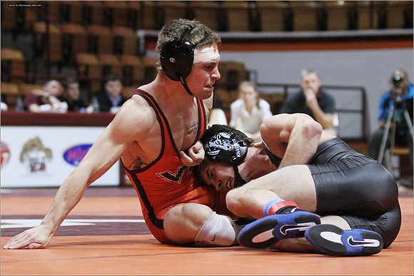 2014.01.17. Wrestling. UNC at VT