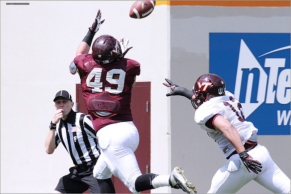 2014.04.12. VT Football Scrimmage.