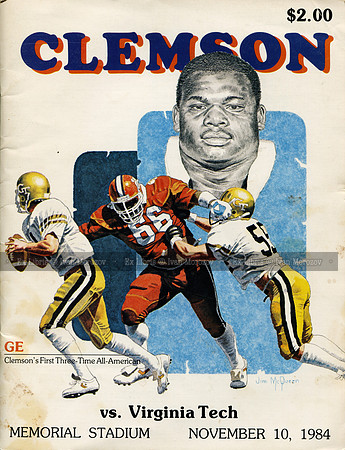 1984.11.10. VT at Clemson.