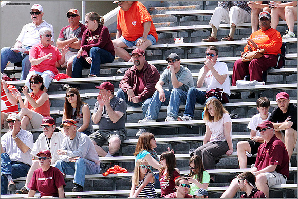 2014.04.12. VT Football Scrimmage.