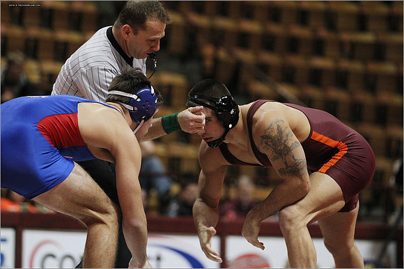 2013.11.17. Wrestling. American at VT