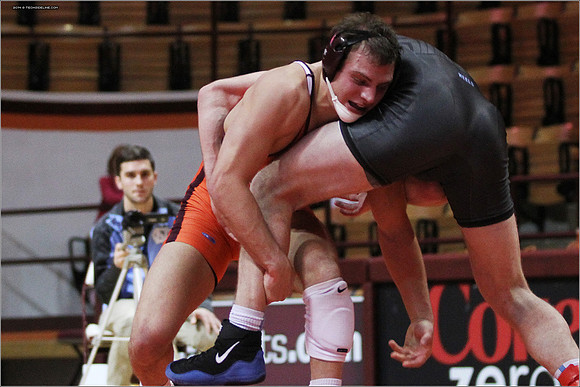 2014.01.17. Wrestling. UNC at VT