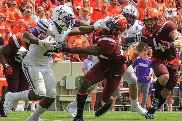 2019.09.14. Furman at VT.