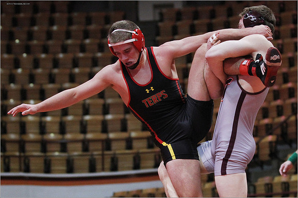 2014.01.19. Wrestling. Maryland at VT