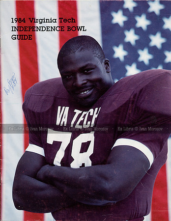 1984. Independence Bowl.