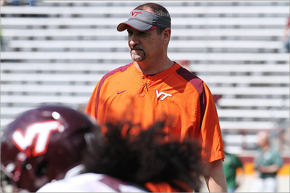 2014.04.12. VT Football Scrimmage.