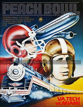 1981. Peach Bowl.